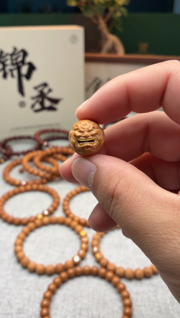手串猴头核桃全品单颗 大金牙
