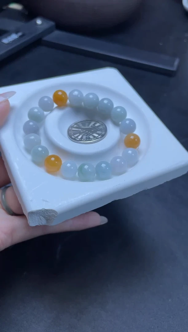 【闪购商品】翡翠手串未镶嵌W015-CZH249多样性发一