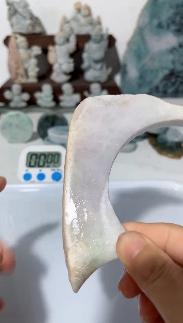 翡翠散珠翡**华缅甸翡翠A货6053