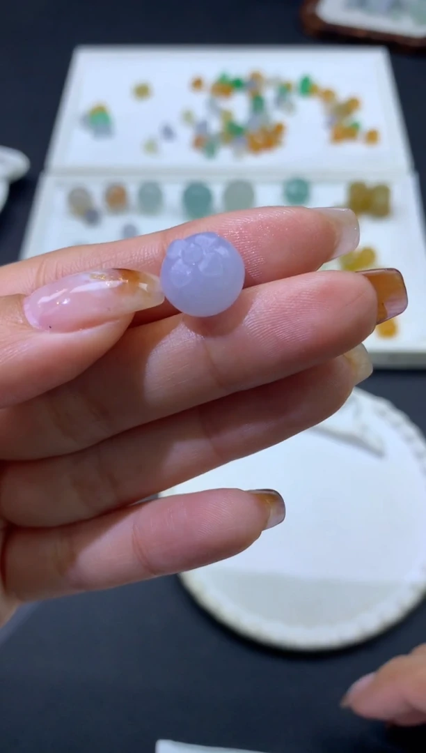 【闪购商品】定制翡翠未镶嵌珠7