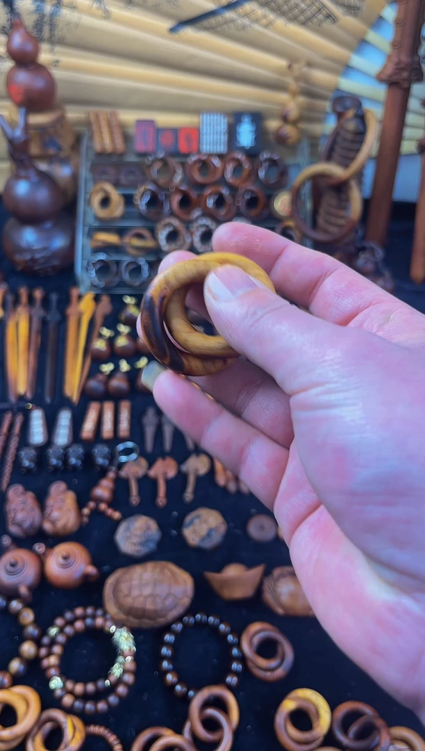 【闪购商品】木桃木乾坤圈小圈包邮