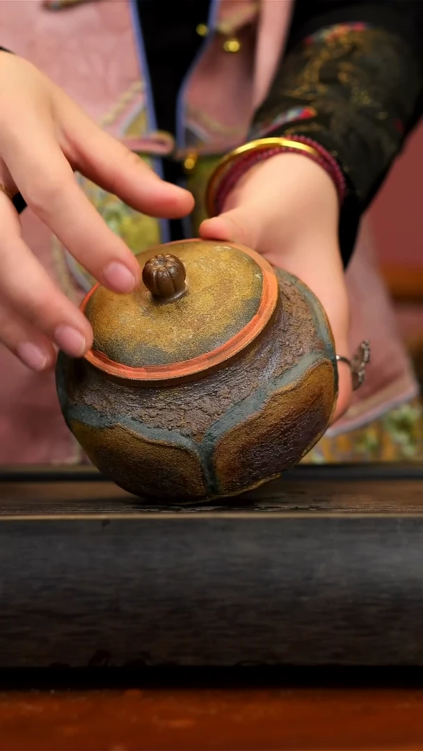 【闪购商品】紫砂茶壶敦煌茶叶罐