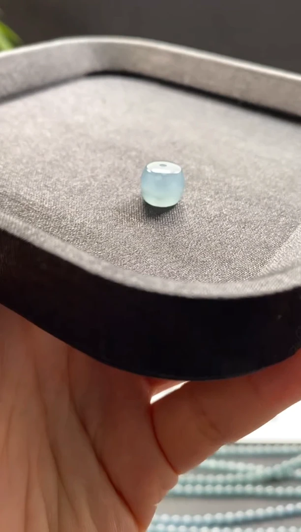未镶嵌手链翡翠散珠卡10MM老型珠