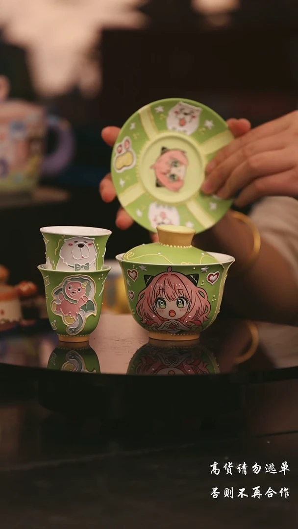 陶瓷景德镇可爱设计师款陶瓷