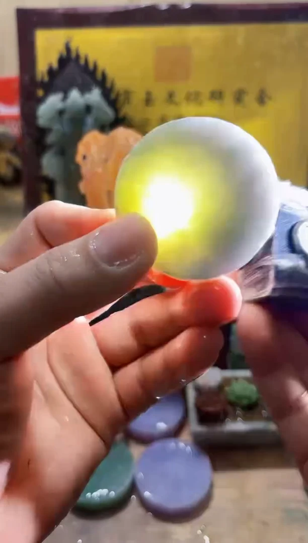 未镶嵌挂件翡翠A货常星7884