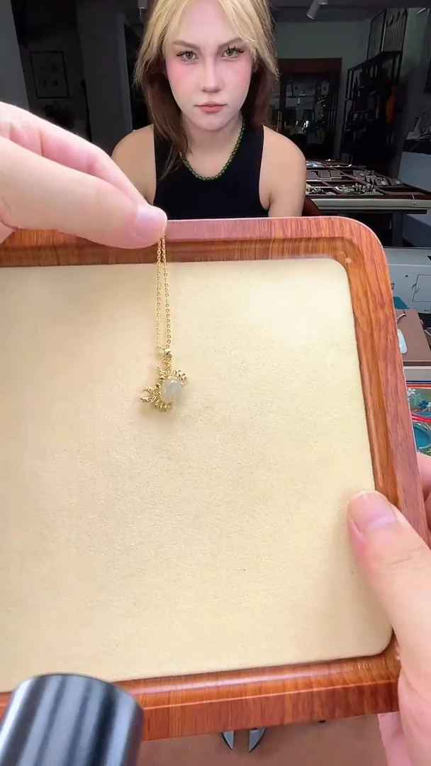 和田玉合金吊坠(不含链)新疆和田玉吊坠