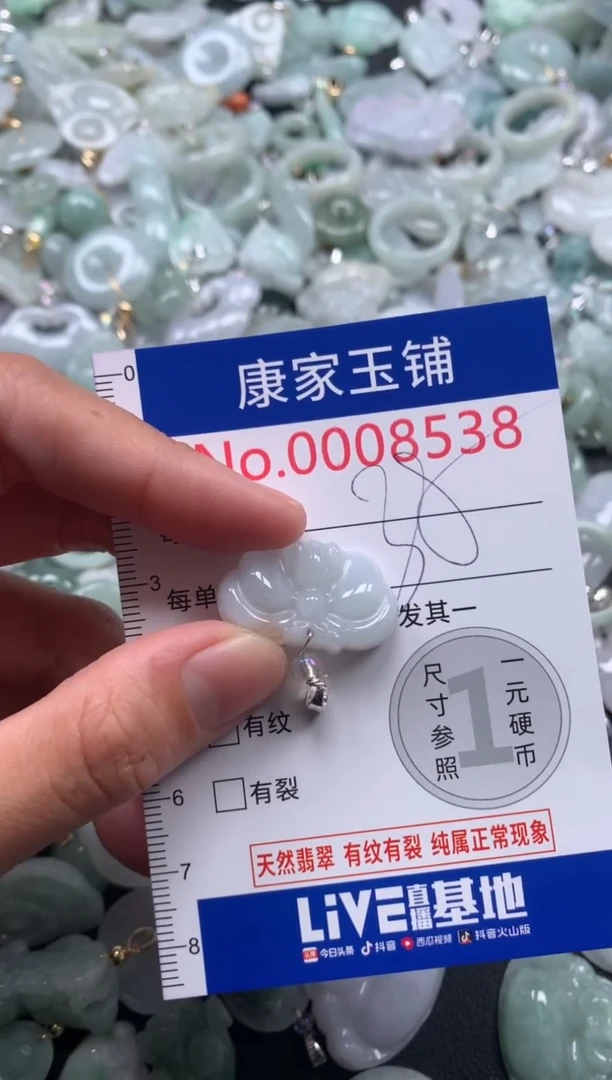 颈饰未镶嵌翡翠8538