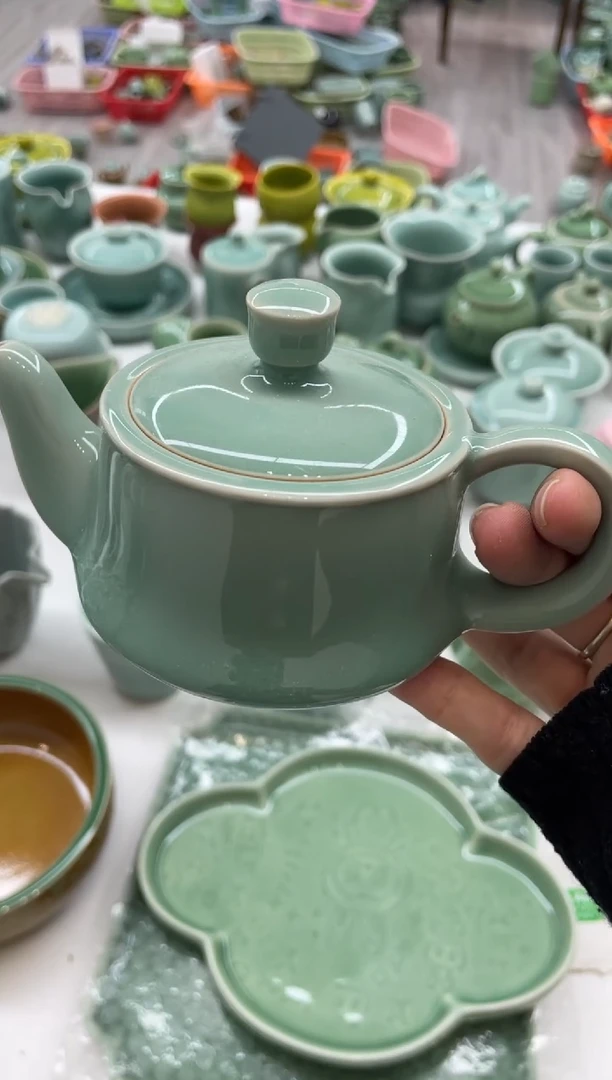 特价福利 微瑕 慧仙青瓷