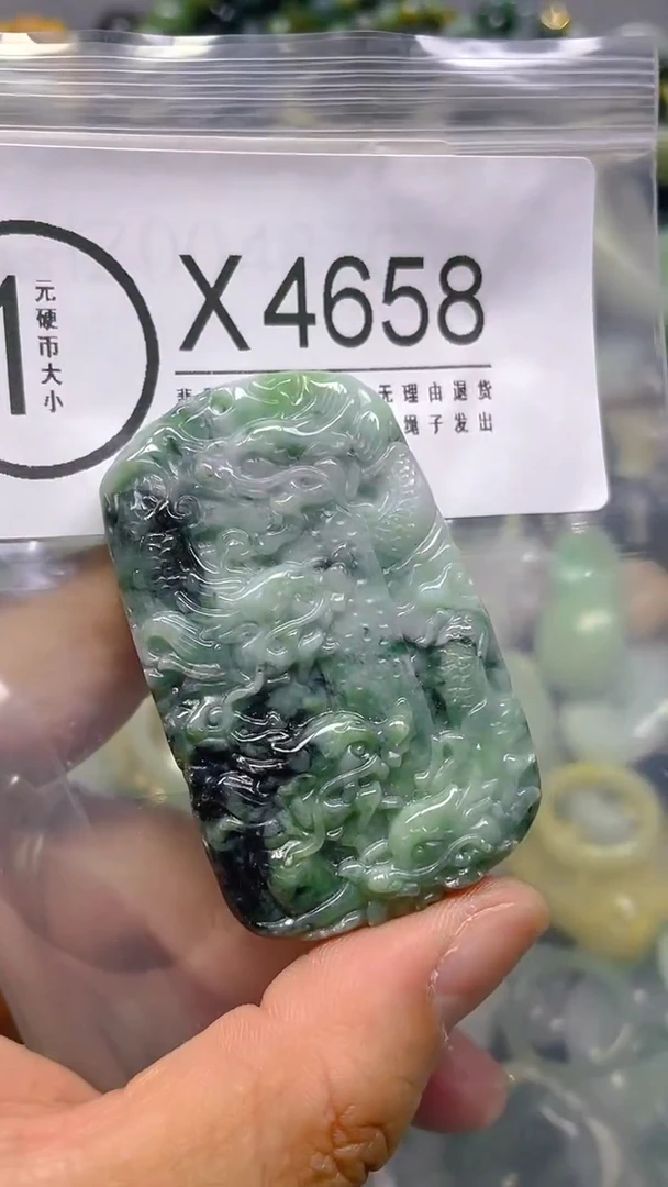 翡翠未镶嵌颈饰/X/翡翠A货,一件也是批发价