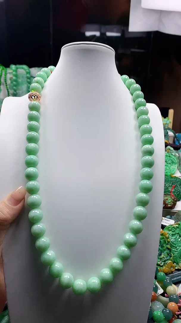 颈饰未镶嵌翡翠天然缅甸翡翠a货卡12+
