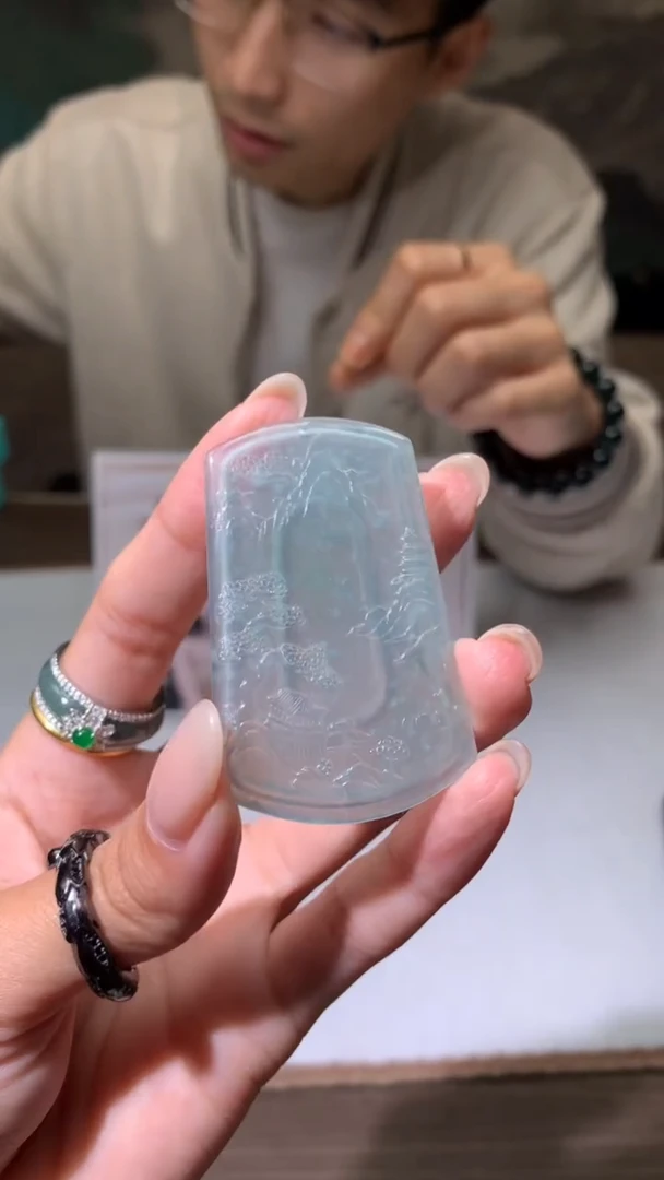 【闪购商品】定制翡翠未镶嵌不退不换CMH1件-A