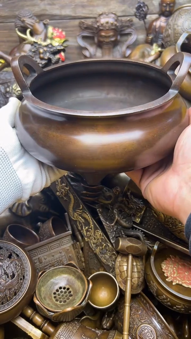 精美铜器，点击下单