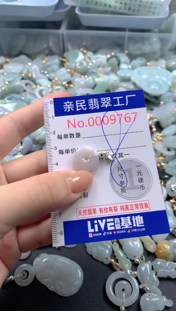 颈饰未镶嵌翡翠9767