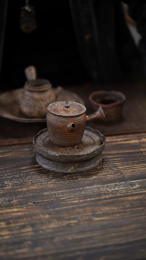 全手工制作 南蛮侧把壶