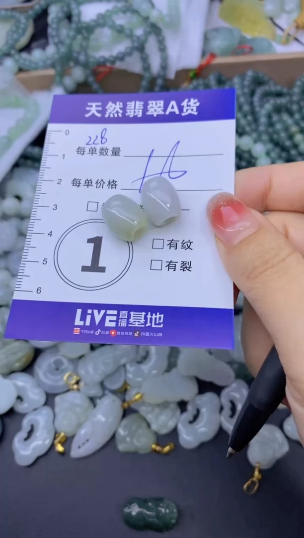 颈饰未镶嵌翡翠天然翡翠A货批量多样性发一件