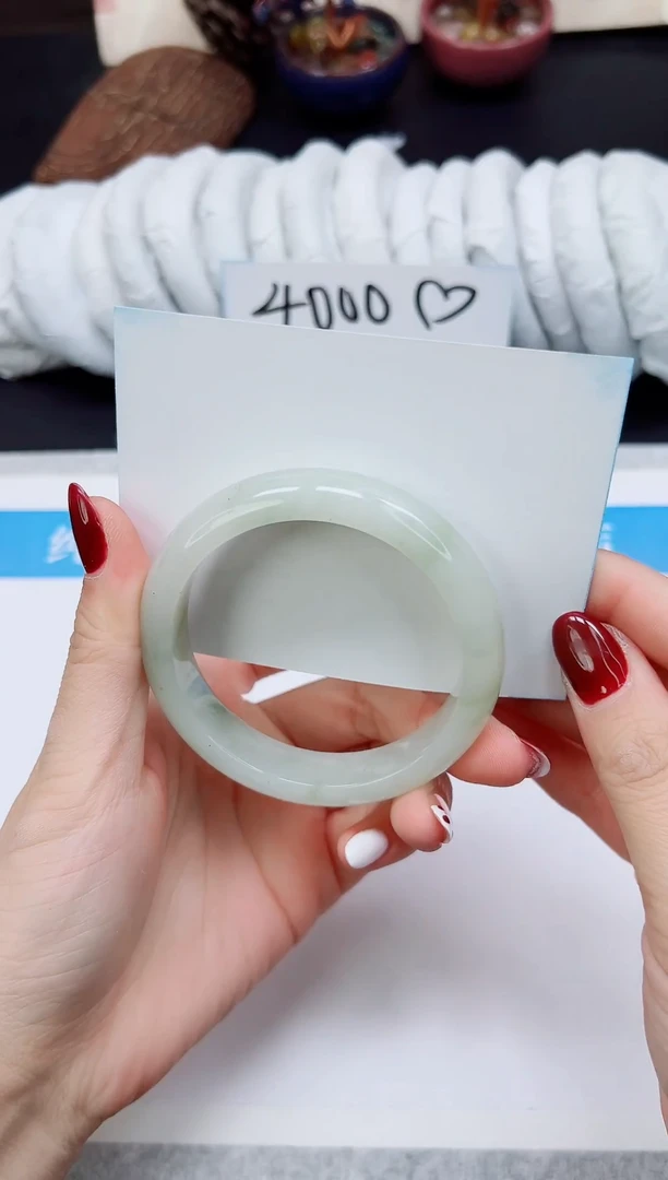 未镶嵌手镯石英质玉A77-56`57`58