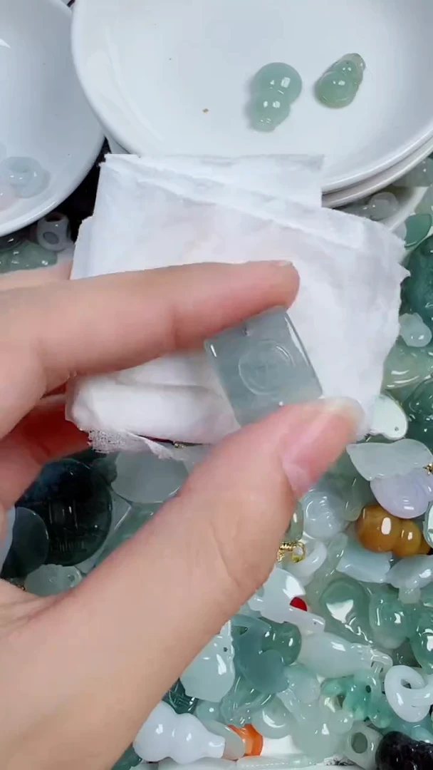 散珠翡翠191号链接,A货翡翠