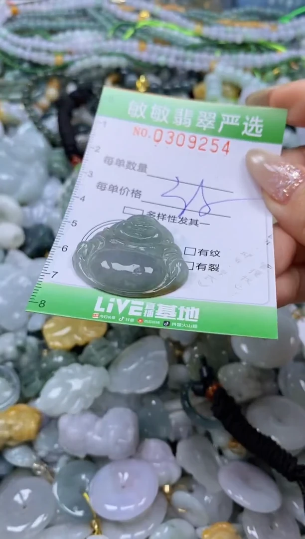 翡翠未镶嵌颈饰闪购0309254
