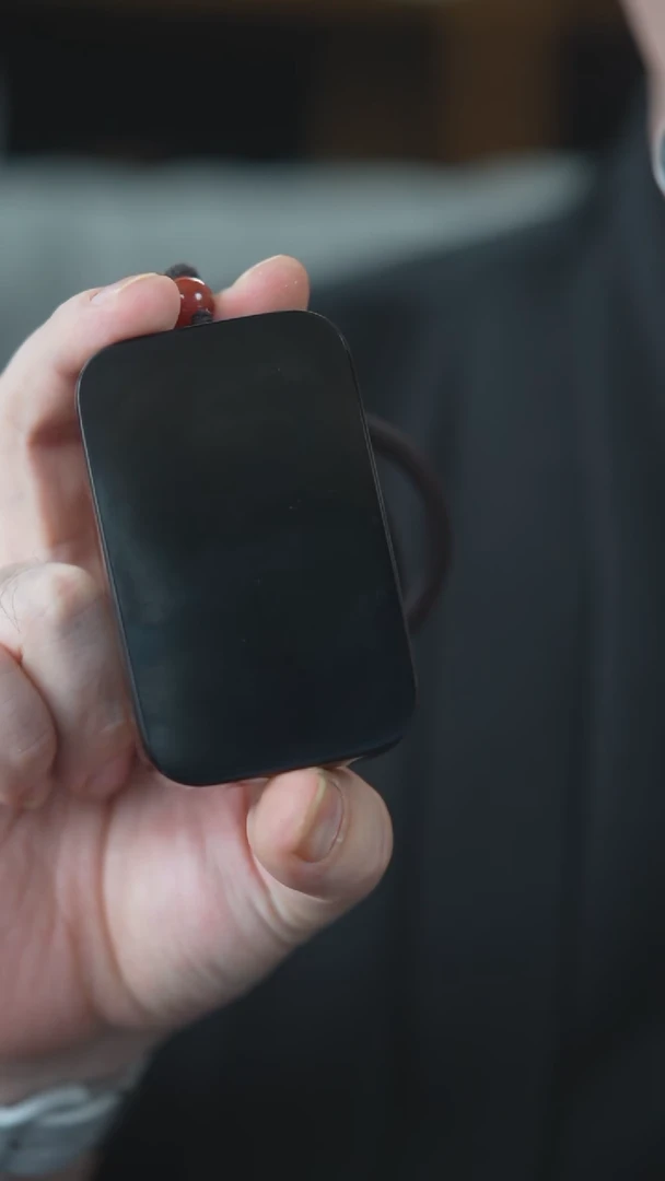 颈饰未镶嵌和田玉无事牌手把