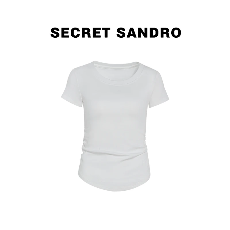 【瘦瘦T】【Secret Sandro】 楚楚运动修身T恤 T55293036C