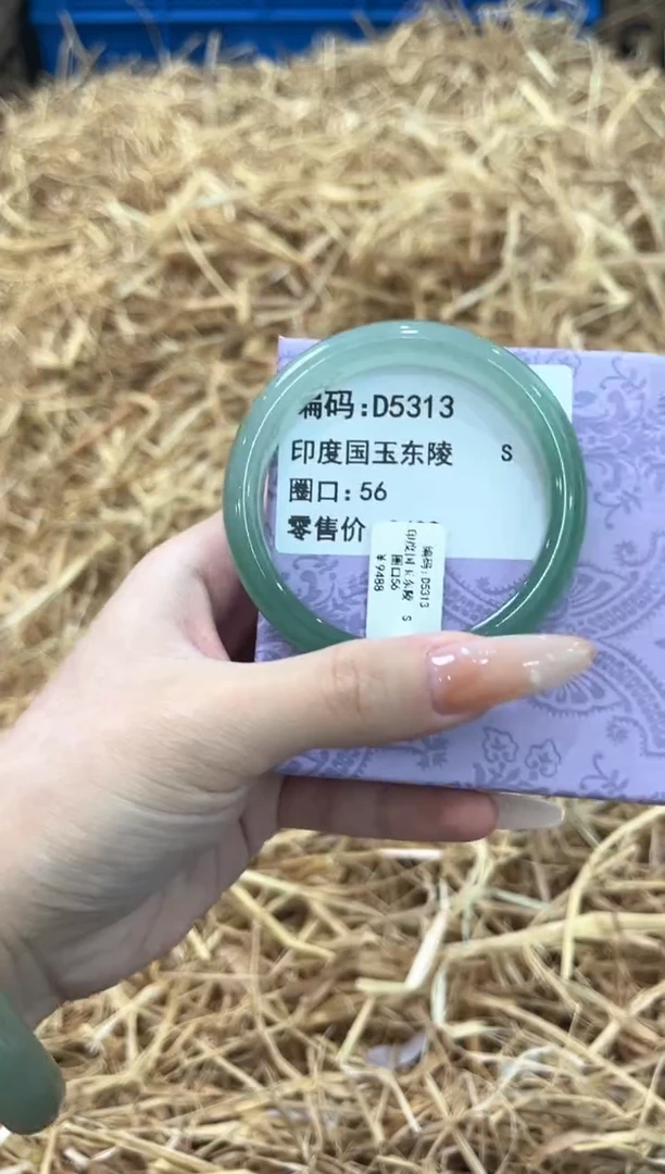 未镶嵌手镯石英质玉D5313