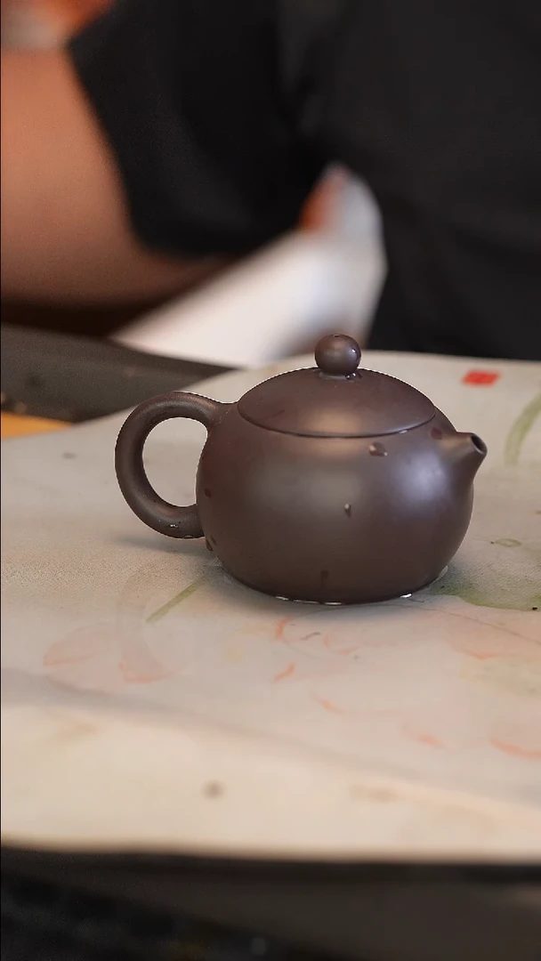 茶壶紫砂半手工 西施 200cc