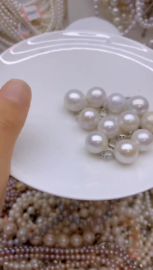 未镶嵌淡水珍珠1龙珠吊坠1