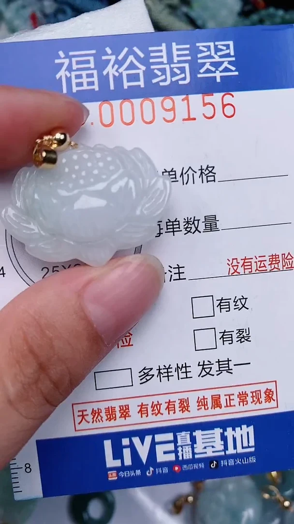 翡翠未镶嵌颈饰...0009156