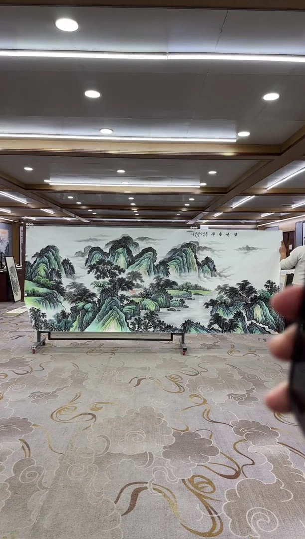 【闪购商品】绘画1邵明义-大丈二-山水国画