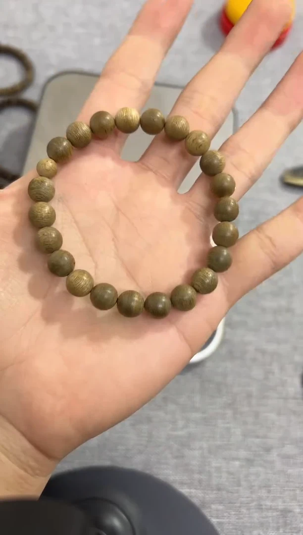 【闪购商品】沉香手串09芽庄圆珠单圈 多样性发其一