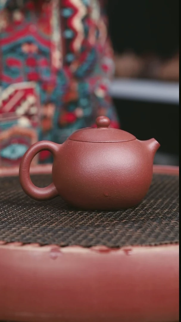 茶壶紫砂20号羊角山紫泥全手工西施180CC微微暇