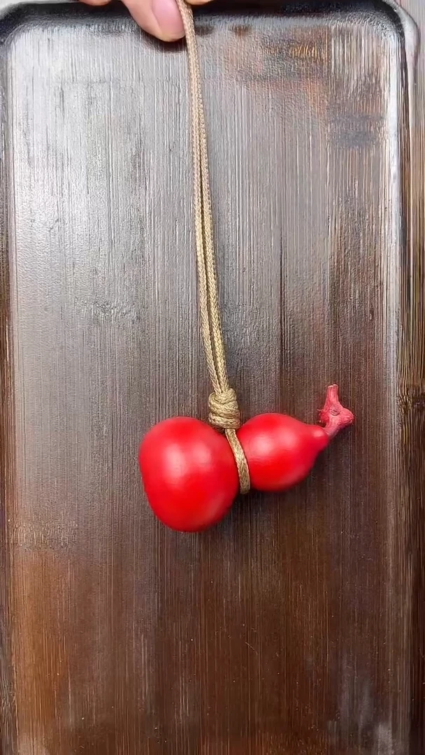 大漆葫芦脖挂-----014