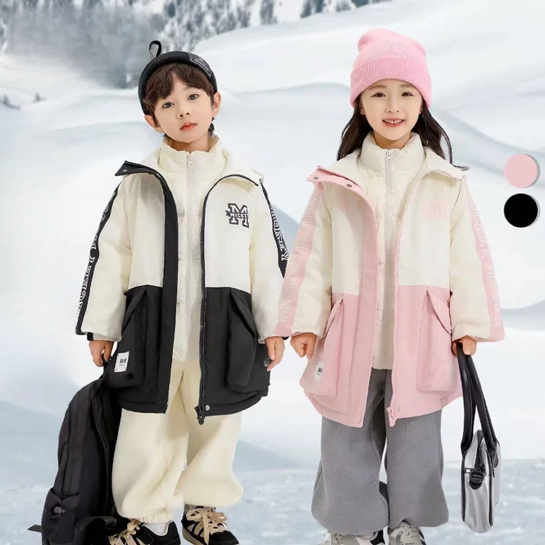 C5-511迪秋冬儿童连帽加绒外套