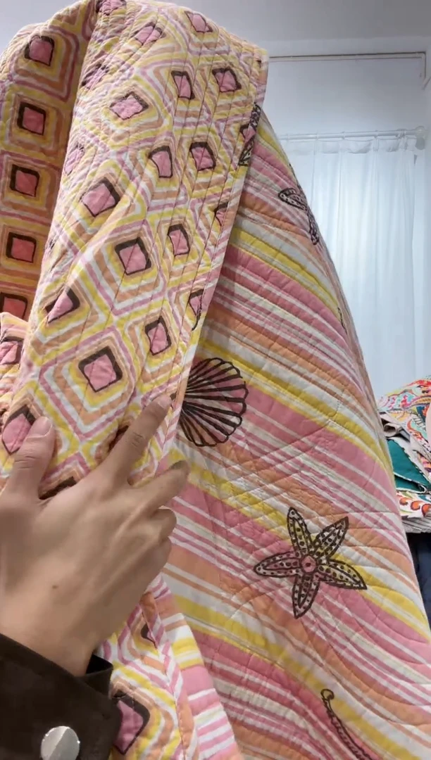 棉220*240纯棉床盖70号微瑕