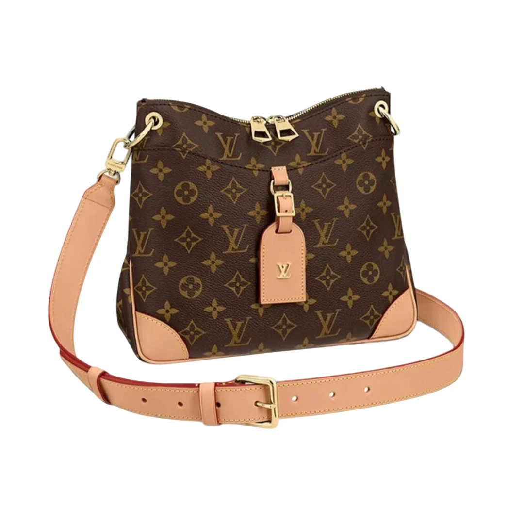 95新 LouisVuitton/路易威登 安洁利路易威登老花odeon小号