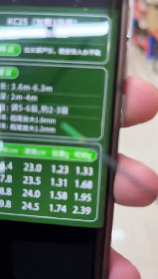 KC25 3支装1.33g+1.68g+1.95g发一套