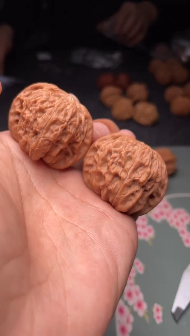 把件文玩核桃a165 磨盘 39尺