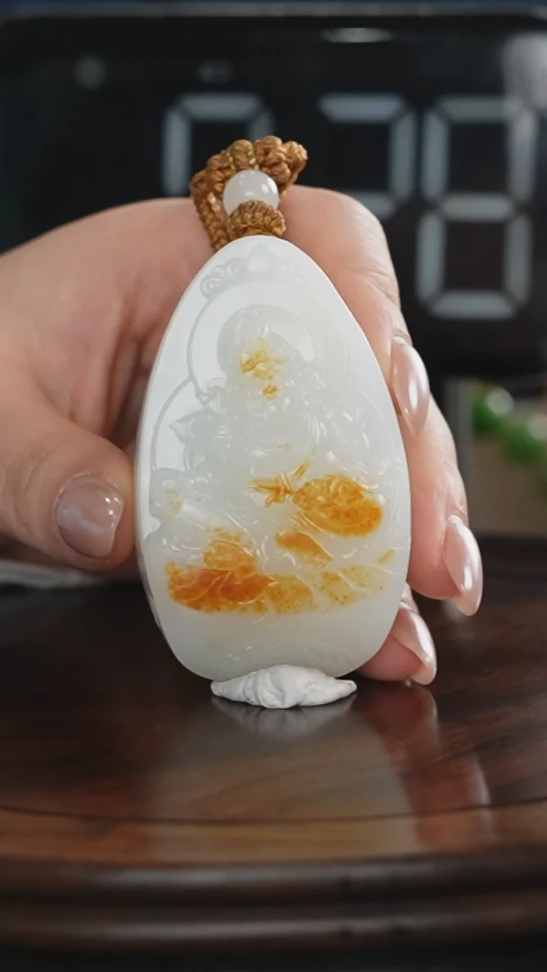 颈饰未镶嵌和田玉和田玉