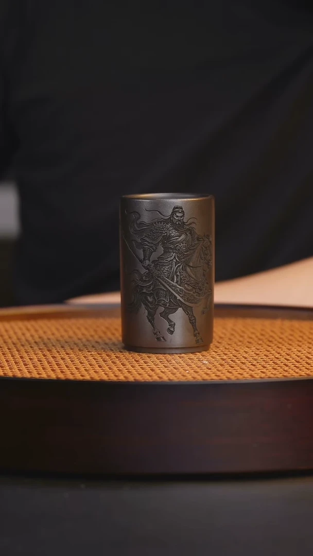 宜兴全手工紫砂杯