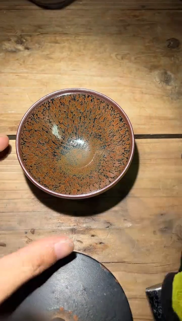 茶盏老木头精品柴烧153