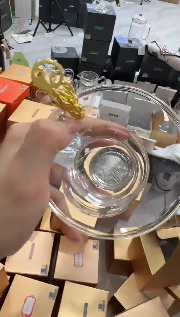 @@禾器晶彩金龙茶漏