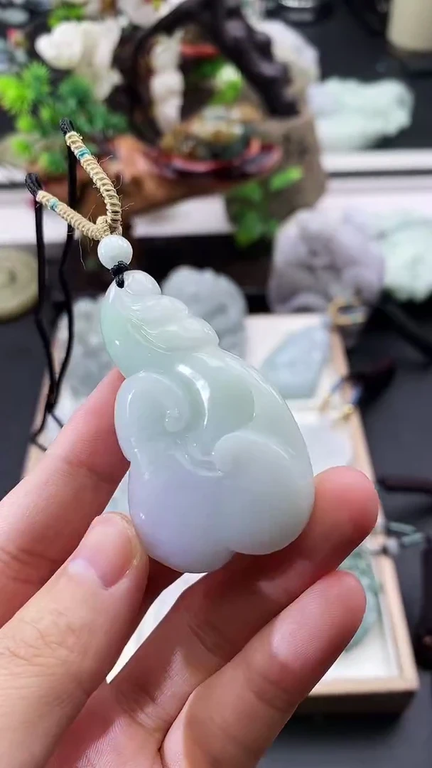 颈饰未镶嵌翡翠天然缅甸A货翡翠