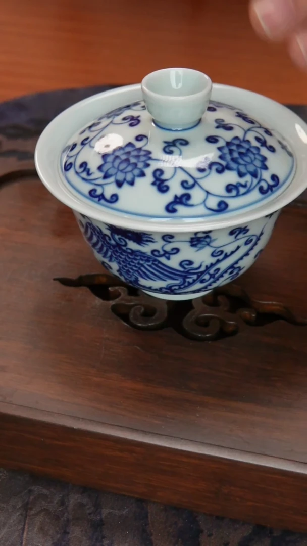 【闪购商品】景德镇镹曰陶手工手绘柴窑茶具