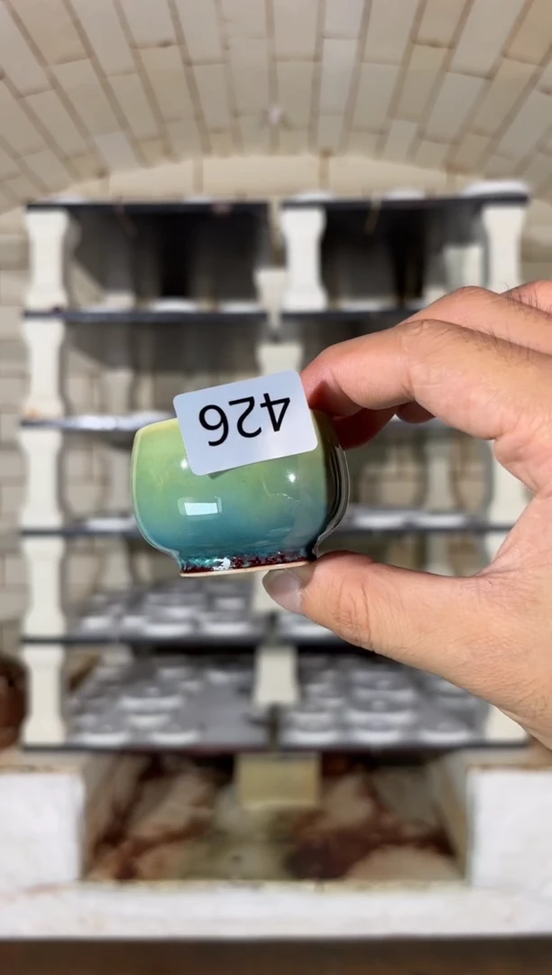 摆件精品窑变钧瓷茶器