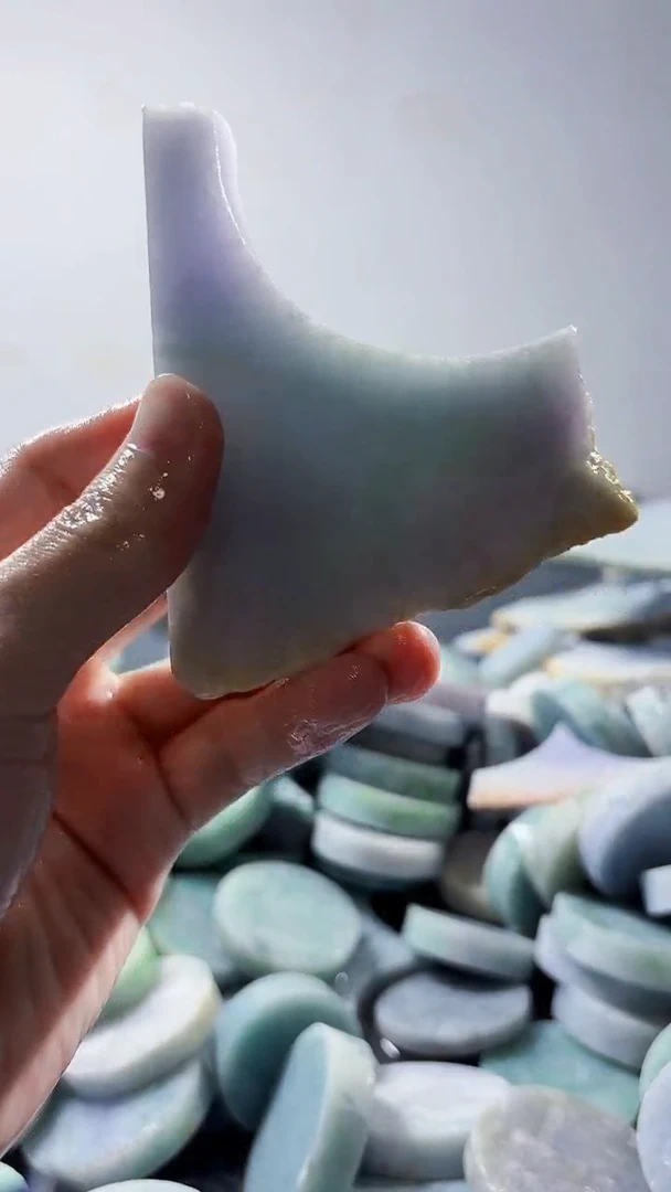裸石翡翠缅甸翡翠A货文2096