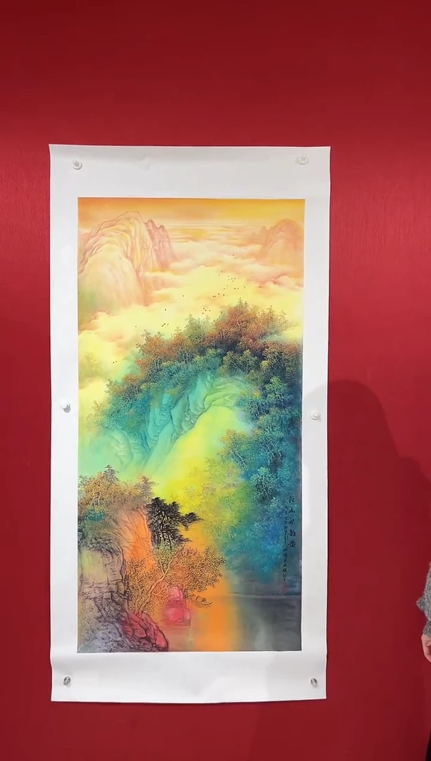 国画罗科通老师画作