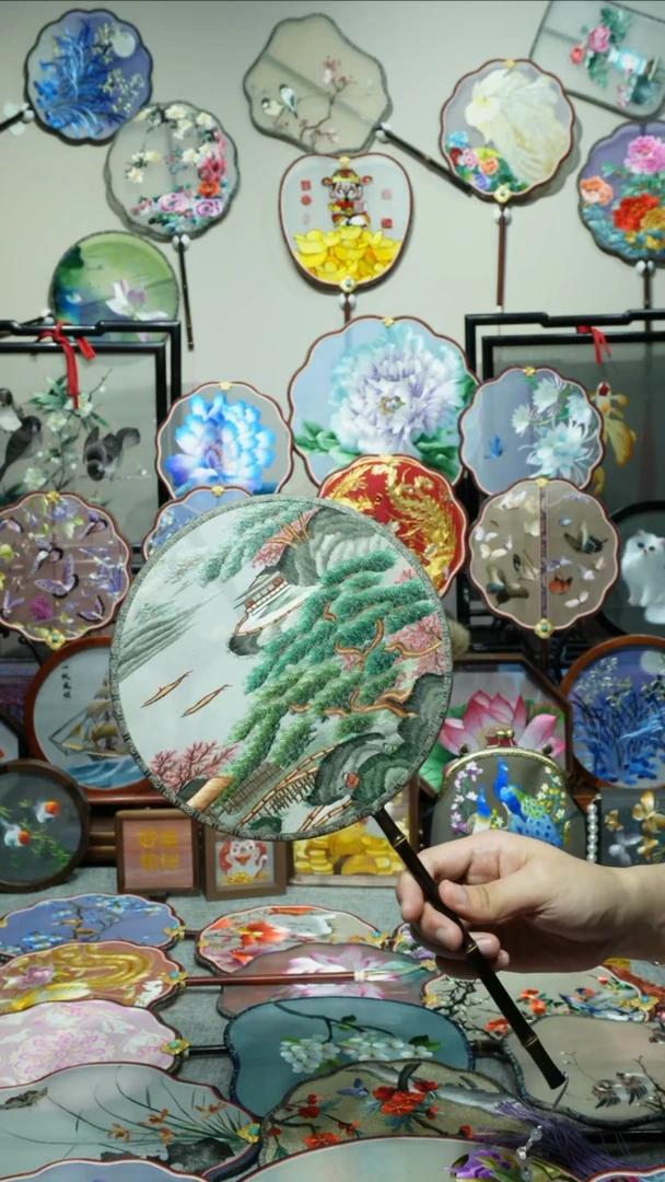 刺绣纯手工苏绣艺术品