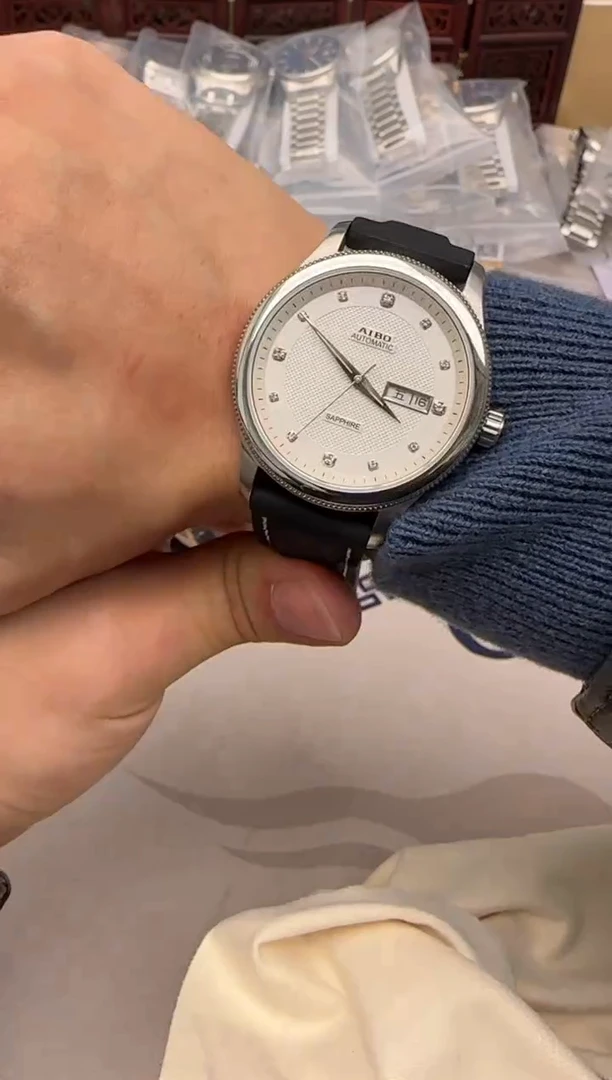 机械机芯金属金属男士腕表一物一拍