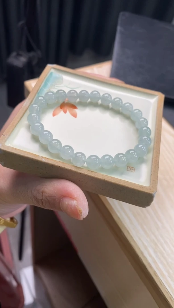 【闪购商品】翡翠手链未镶嵌天然翡翠手串1415