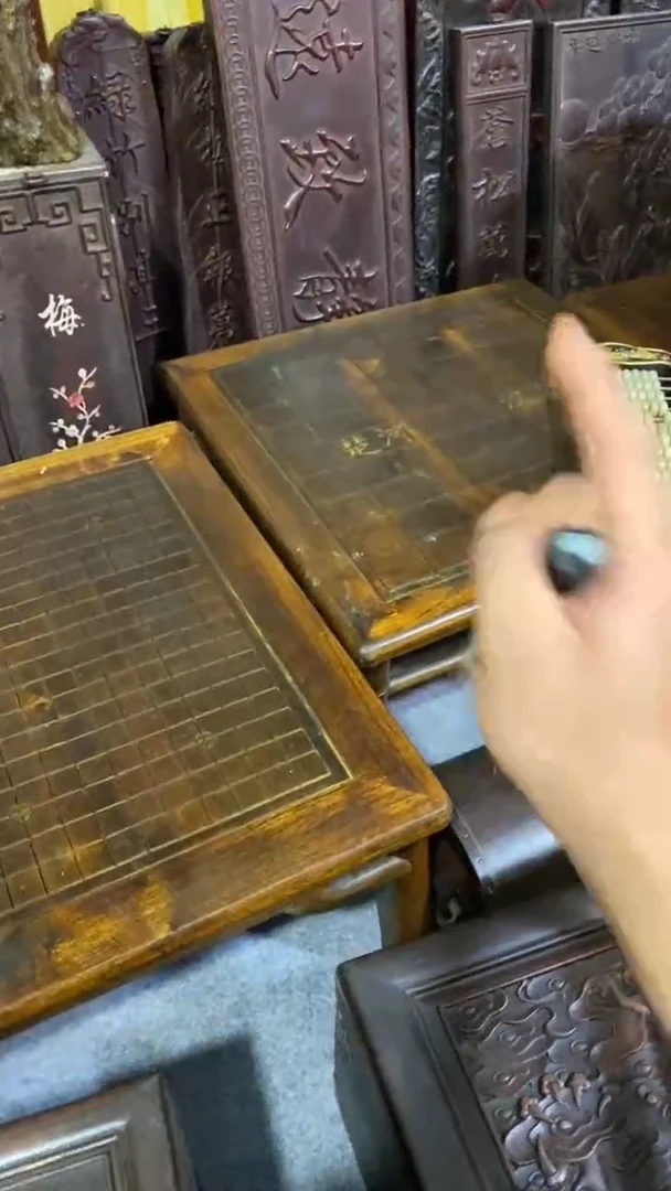 木象棋桌实木111